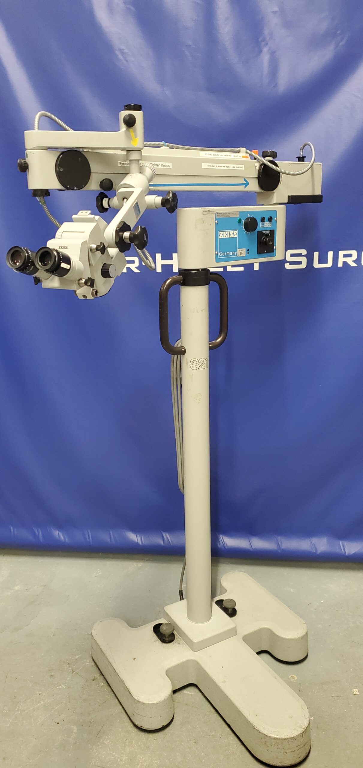 Zeiss OPMI 1FC S21 Stand Asher Haley